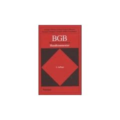 BGB - B�rgerliches Gesetzbuch  Handkommentar