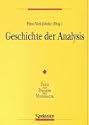 Geschichte der Analysis: Texte zur Didaktik der Mathematik (Denkmaltopographie Bundesrepublik Deutschland)