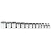 Stanley Proto J52124 13 Piece 12 Point 3/8" Drive Socket Set