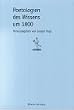Poetologien des Wissens um 1800