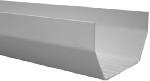 10' BRN Vinyl Gutter