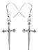 Dagger Earrings - Collectible Jewelry Accessory Dangle Studs Jewel
