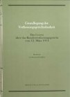 Grundlegung der Verfassungsgerichtsbarkeit: Das Gesetz �ber das Bundesverfassungsgericht vom 12. M�rz 1951