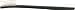 Gordon All Purpose Brush, Double Ended, Nylon, 7 Plast