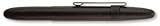 Black Matte Bullet Space Pen with Matching Clip