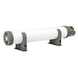 2ft Tubular Heater 120w with Flex and Plug Top - 2ft long tube