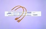 Silicone Elastomer Latex Foley Catheter: 16FR 5CC -Case of 12
