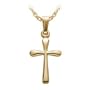 14kt. Gold, Children's Fashion Cross