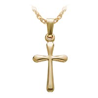14kt. Gold, Children's Fashion Cross