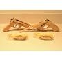Pair of Six Shooter Style Rubber Band Guns