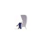 showtime armchair with cover polyethylene by jaime hayon