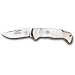 Boker 2005 DAMASCUS 440-C blade and beautiful mother-of-pearl handle classic folding knife