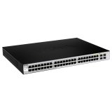 DGS-1210-52 Websmart Gigabit Switch with 48 1000Base-T and 4 SFP Ports
