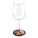 La Dolce Vita Glass Slippers Coaster by HomeAndWine.com