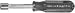 Xcelite Hs18 - 9/16 X 3 1/8 Full Hollow Shaft Nutdriver, Orange Handle