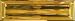 National #N197-905 2x11 Brass Mail Slot