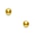 14k Yellow 4 mm Childrens Ball Screw-Back Earrings