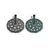 Openwork Umbrella Base Rustic, HUNTER GREEN
