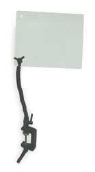 Westward 2MZW3 Safety Shield, C Clamp, 10 x 12 In, 1/8 T
