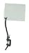 Westward 2MZW3 Safety Shield, C Clamp, 10 x 12 In, 1/8 T