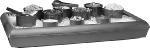 Carlisle Forest Green Five Star Buffet Bar Pan, 48 - 7670-08
