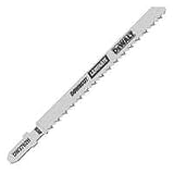 DEWALT DW3762H 4-Inch 10TPI Laminate Down Cutting HSC T-Shank Jig Saw Blade (5-Pack)