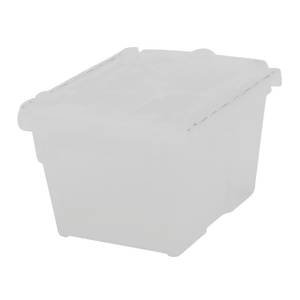 clear totes with lids