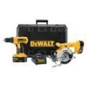 DEWALT DC759SA 18-Volt Compact Drill/Circular Saw Combo Kit