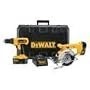 DEWALT DC759SA 18-Volt Compact Drill/Circular Saw Combo Kit