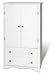 Montery 2 Drawer Amoire In White Finish By Prepac Furniture