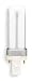LumaPro 2CEL4 Compact Fluorescent Lamp, Plug-in, F7TT/41