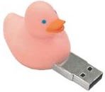 ソリッドアライアンス i-Duck あひるちゃんUSBメモリ I-DUCK-128-PI ピンク
