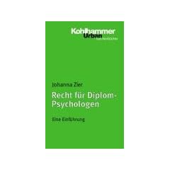 Recht f�r Diplom-Psychologen: Eine Einf�hrung