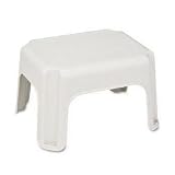 Review Rubbermaid  / Step Stool, Economy, Non-Skid, Stackable, Almond RUB42006