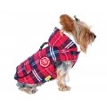 Plaid Winter Dog Jacket