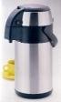 New 3.0 litre stainless steel pump action airpot/flask - Ideal for keeping fluids hot for many hours.