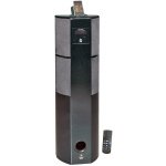 New 600 Watt Home Theater Tower Ipod Iphone Docking Station Piano Wood Fini ....