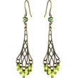 Review   / Purple MIRABELLA CHANDELIER Earrings