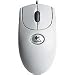 Logitech Premium Optical WheelMouse B58 Bulk Maus optisch PS/2+USB 3 Tasten + Tastenrad wei�