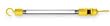 LumaPro 2YKL5 Hand Lamp, Fluorescent, 8W, 50Ft Cord
