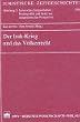 Der Irak-Krieg und das V�lkerrecht