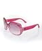 Bg Swarovski Crystals Element Crystal Beads Rhetro Disco Fashion Sunglasses In Fancy Gift Case With Free Shipping, Pink