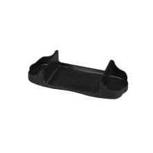 San Jamar H400 Venue Table Top Caddy, 14-1/4" Width x 2-3/4" Height x 6-1/8" Depth, Black Pearl, For Fullfold Control Napkin Dispenser