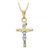 14kt. Gold, Childrens' Crucifix Pendant