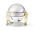 Windway Chafer, Round, 6 qt, Stainless, Mirror Finish, Brass Accents