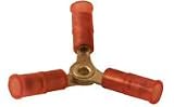 IMPERIAL 81414 3-WAY WIRE RANGE CONNECTOR TERMINAL 22-18 GA - RED(PACK OF 25)