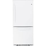 GE GBSC0HCXWW 29 3/4 20.3 cu. ft. Bottom-Freezer Refrigerator - White