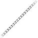 14kt. White Gold Box Chain