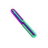 Kensington Duo Gel Keyboard Wristrest Clip - Keyboard wrist rest - purple, green