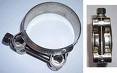 55 - 59mm  - 2 1/4 Stainless Exhaust Clamps